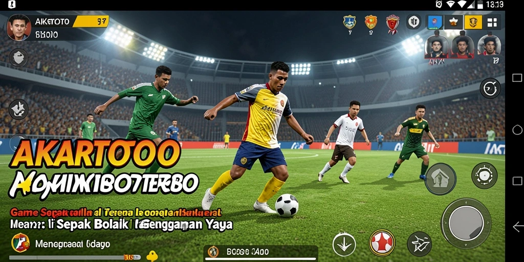 Gambaran gameplay seru dalam AKARTOTO yang menghadirkan pengalaman bertanding yang penuh aksi.