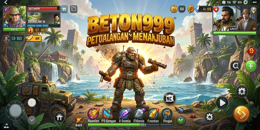 Tampilan seru dari gameplay <strong>BETON999</strong> saat menjelajahi dunia yang menakjubkan.