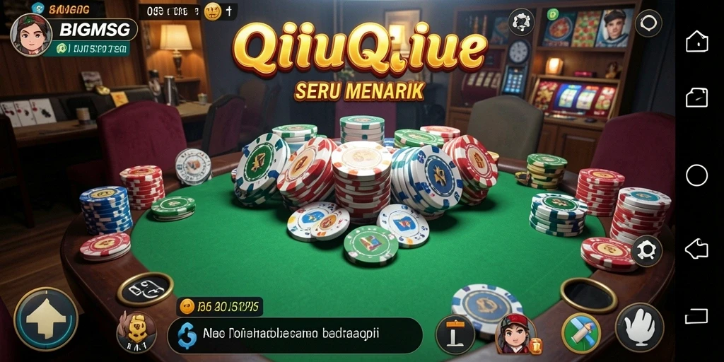 Gameplay QiuQiu yang mengasyikkan dan penuh strategi.