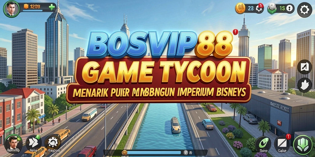 Screenshot gameplay BOSVIP88 yang menunjukkan interaksi bisnis yang menarik.