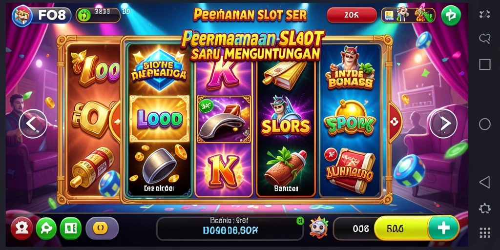 Gameplay seru FO8 dengan berbagai tema Slot menarik.