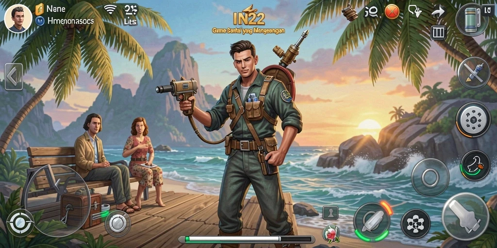 Tampilan menarik dalam gameplay game Casual yang menyenangkan.