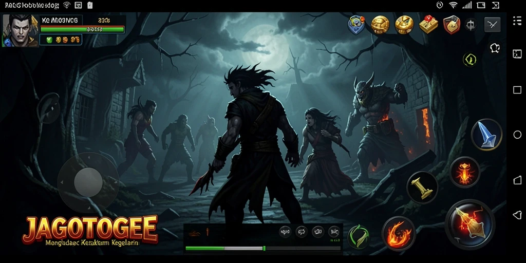 Tampilan gameplay menyeramkan dari JAGOTOGEL yang menegangkan.
