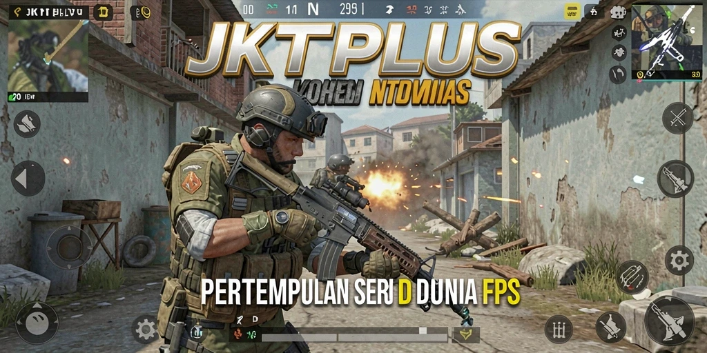 Gameplay seru dan menegangkan dalam JKTPLUS.