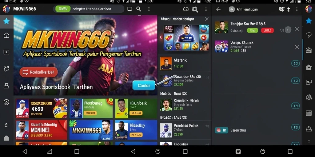 Screenshot MKWIN666 menampilkan momen taruhan yang seru.