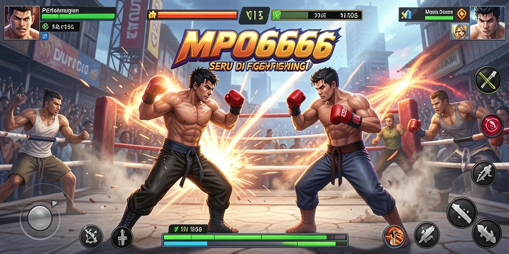 Gameplay seru di MPO666 dengan aksi pertarungan yang intens.