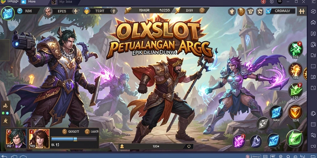 Tangkapan layar OLXSLOT menampilkan pertarungan mendebarkan dalam dunia fantasi.