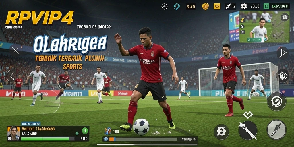 Gameplay mendebarkan dalam RPVIP4 dengan aksi olahraga yang intens.