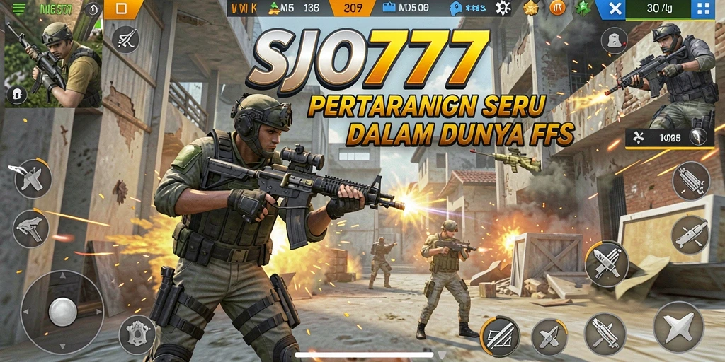 Tangkapan layar gameplay SJO777 menampilkan pertempuran seru dan grafik yang luar biasa.