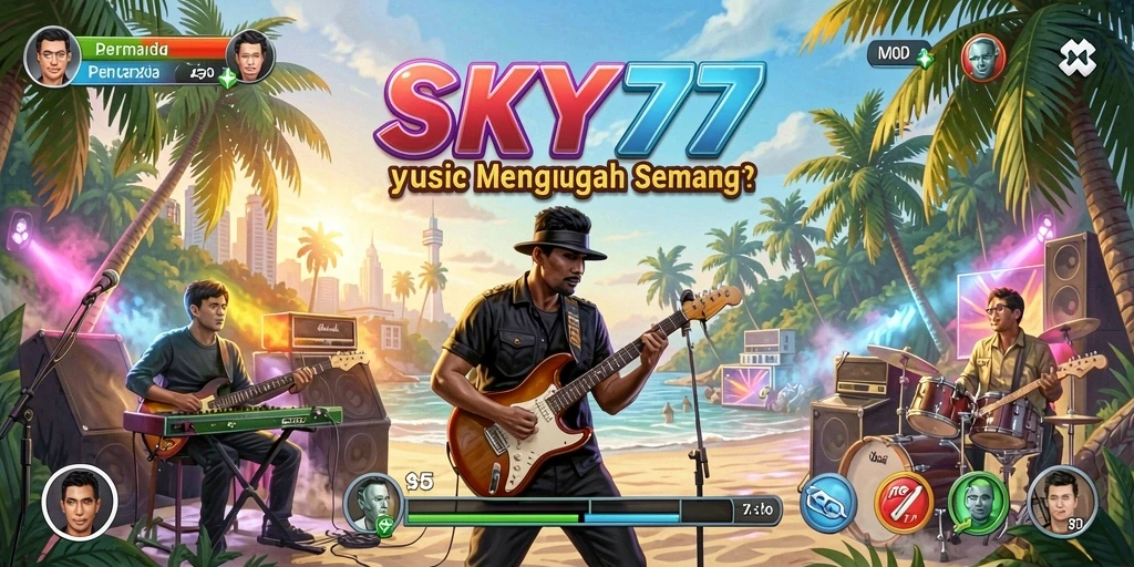 Screenshot gameplay SKY77 yang seru dan interaktif.