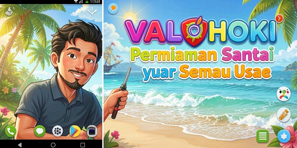 Screenshot gameplay VALOHOKI menampilkan keseruan bermain Casual yang menyenangkan.